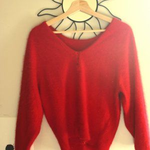 Vintage Red Parkhurst insanely soft sweater